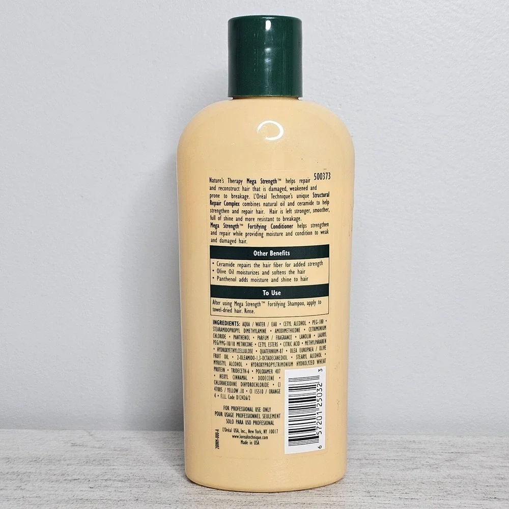 L'OREAL Natures Therapy Mega Strength Forifying Conditioner Discontinued NEW 8oz